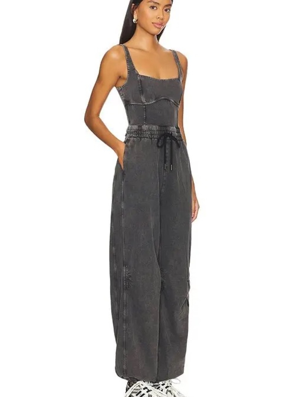 FP Movement by Free People Charcoal Inbound Jumpsuit